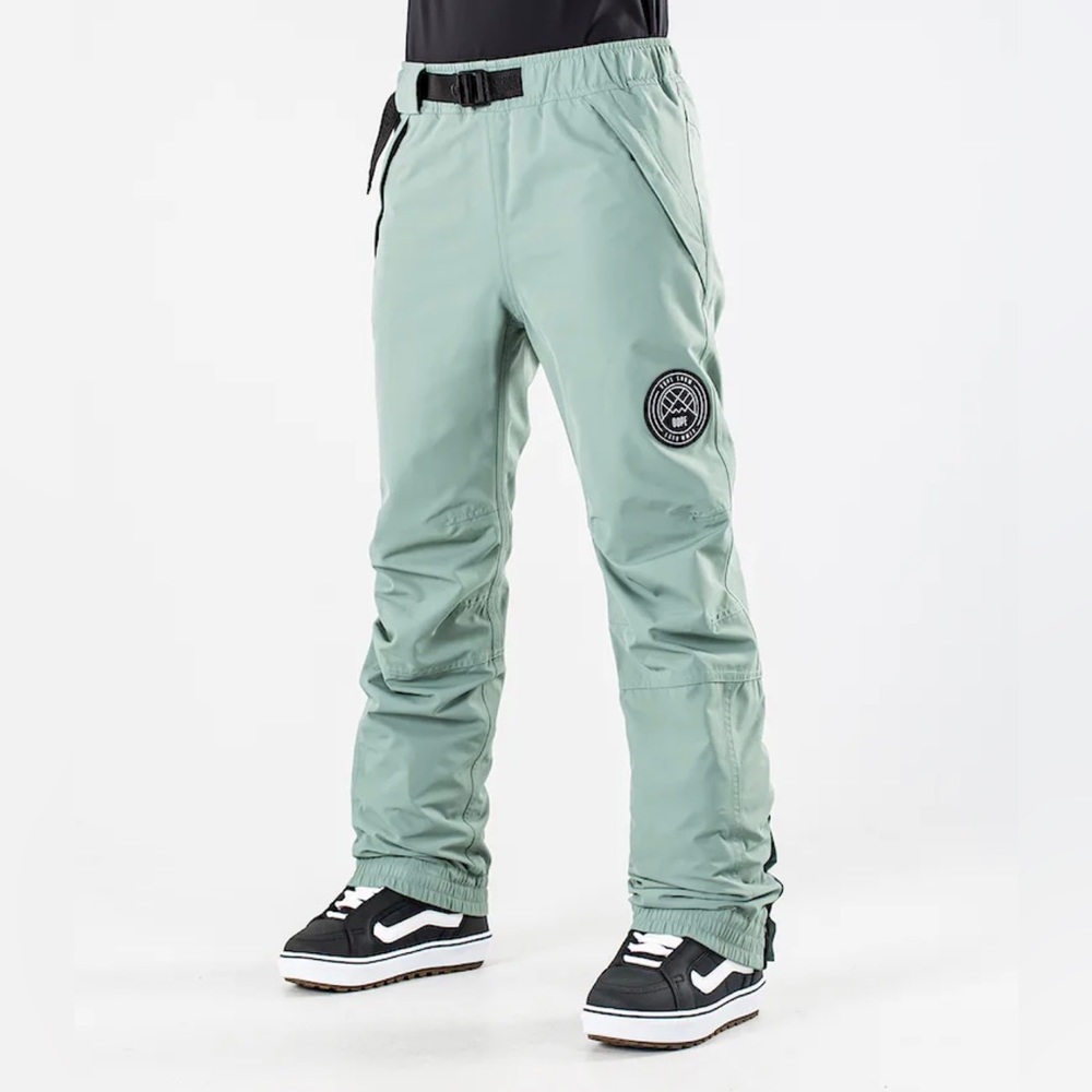 Dope snow snowboard pants - faded green